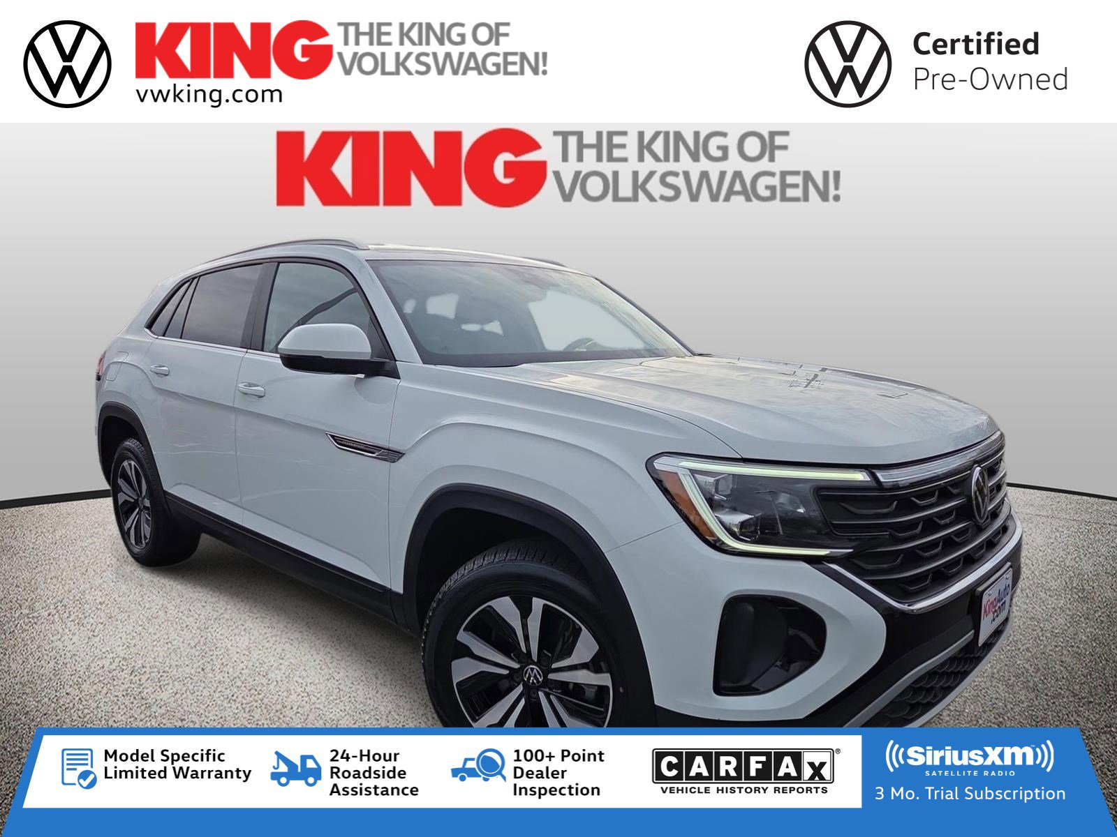 Certified 2024 Volkswagen Atlas Cross Sport SE image 1