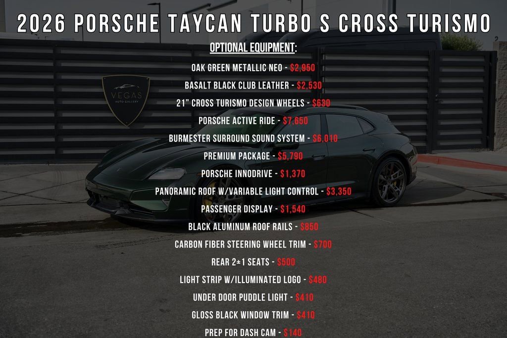 Used 2026 Porsche Taycan Turbo S AWD/4WD image 5