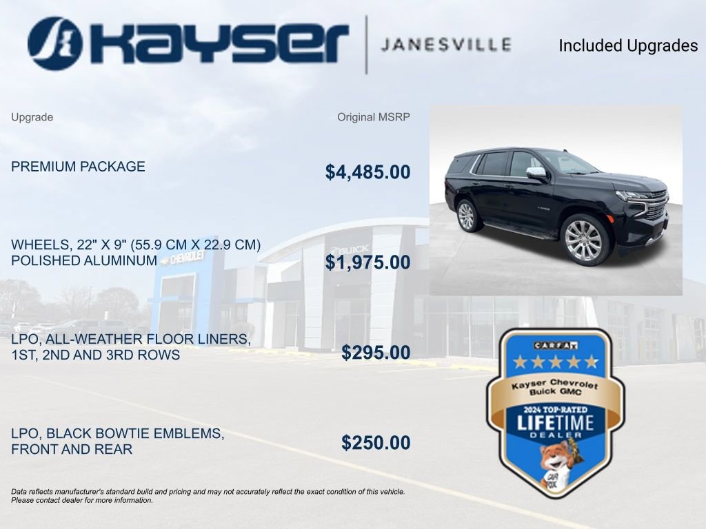 Used 2021 Chevrolet Tahoe Premier w/ Premium Package image 2
