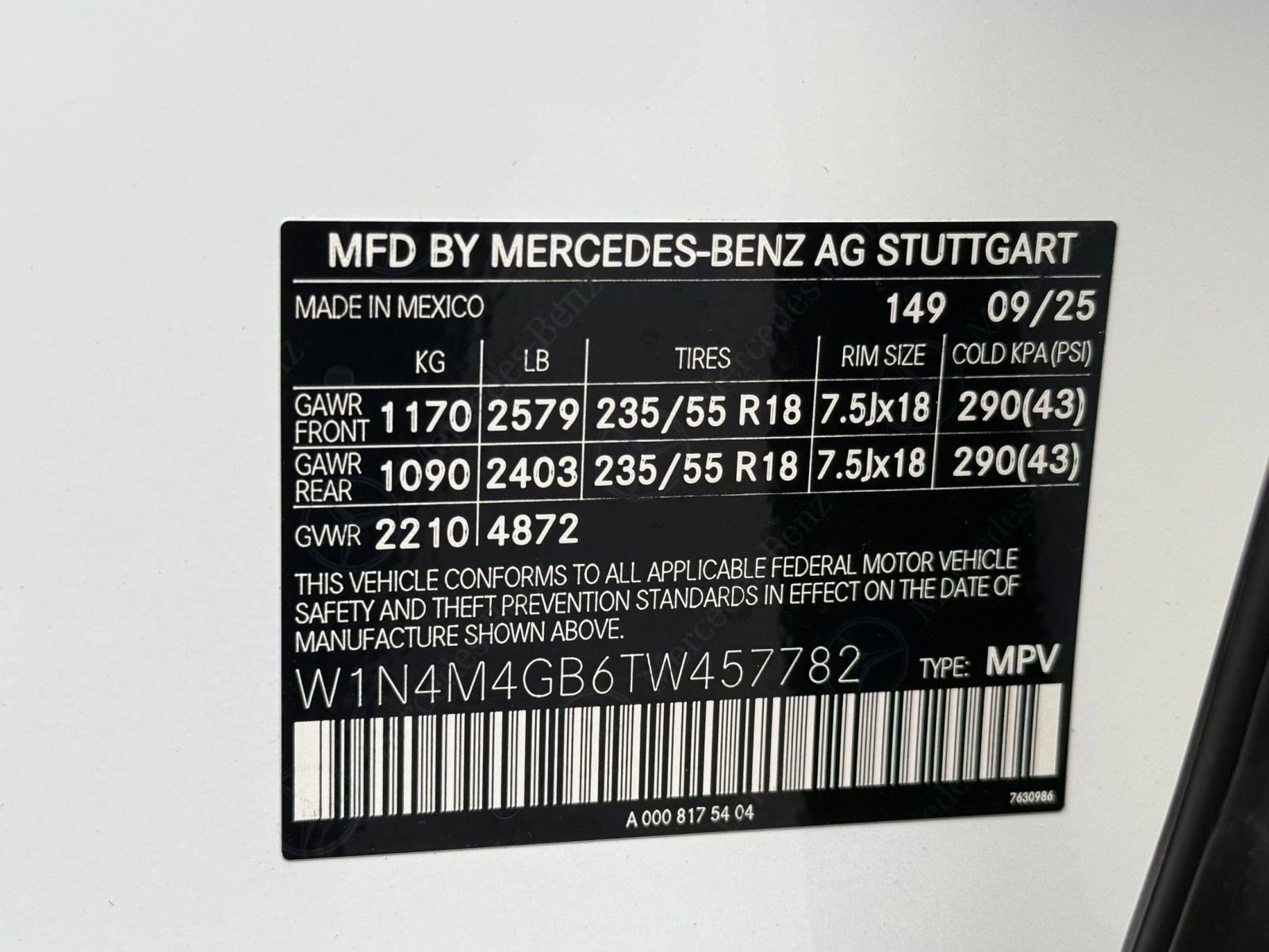 New 2026 Mercedes-Benz GLB 250 image 18