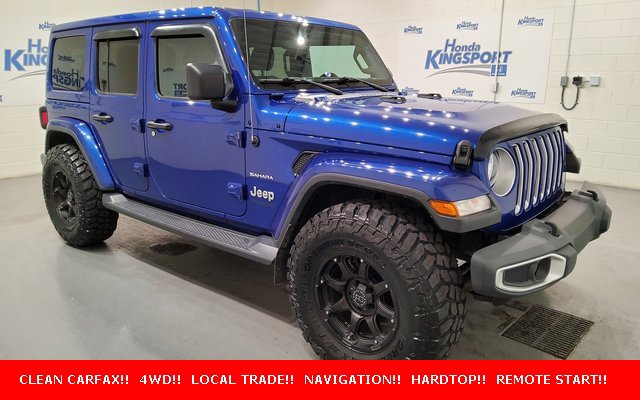 Used 2020 Jeep Wrangler Unlimited Sahara w/ Uconnect 4C Nav & Sound Group