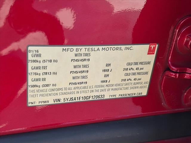 Used 2016 Tesla Model S 70 RWD image 25