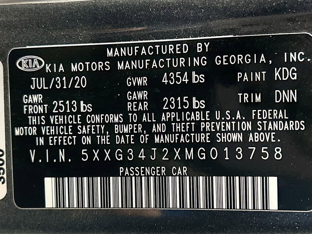 Used 2021 Kia K5 EX image 32