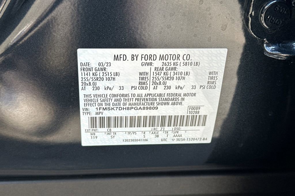 Used 2023 Ford Explorer XLT w/ Equipment Group 202A RWD image 34
