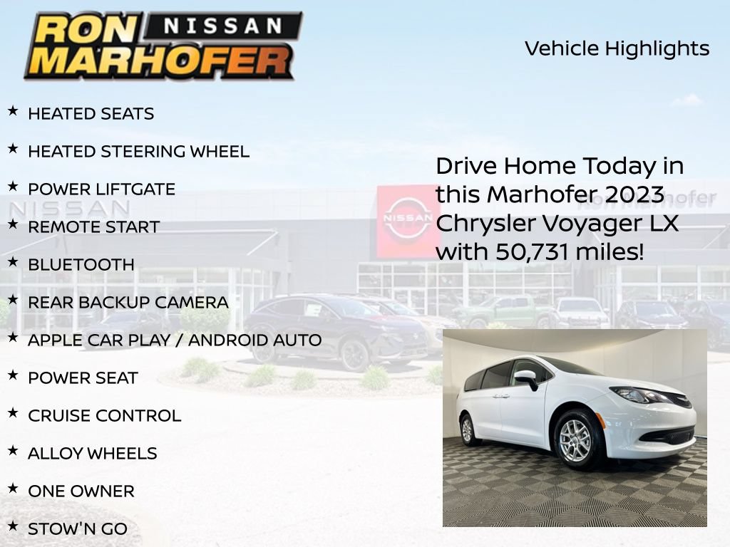 Used 2023 Chrysler Voyager LX FWD image 14