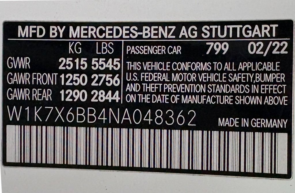Used 2022 Mercedes-Benz AMG GT 53 w/ Executive Rear Seat Package image 39