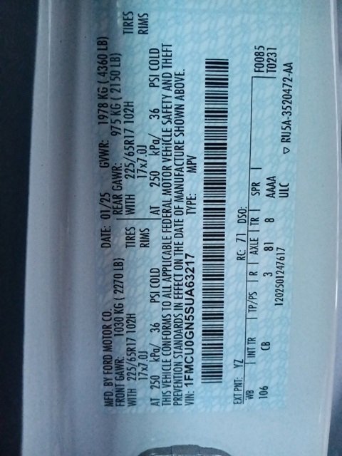 Used 2025 Ford Escape Active image 33