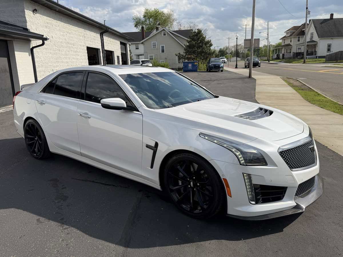 Used 2017 Cadillac CTS V w/ Carbon Black Package RWD image 6