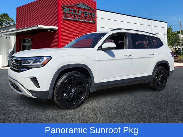 Used 2021 Volkswagen Atlas SE image 1