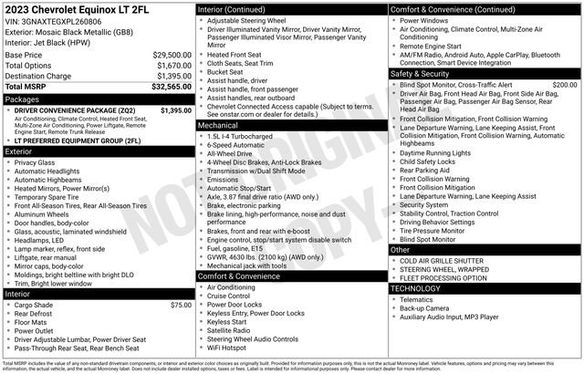 Certified 2023 Chevrolet Equinox LT w/ Driver Convenience Package video 2