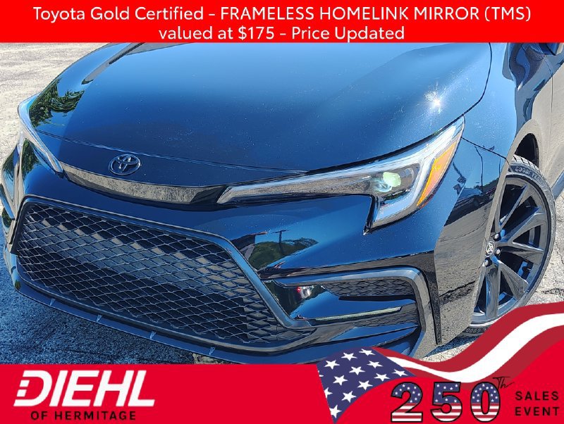 Certified 2023 Toyota Corolla SE w/ SE Premium Package FWD image 2