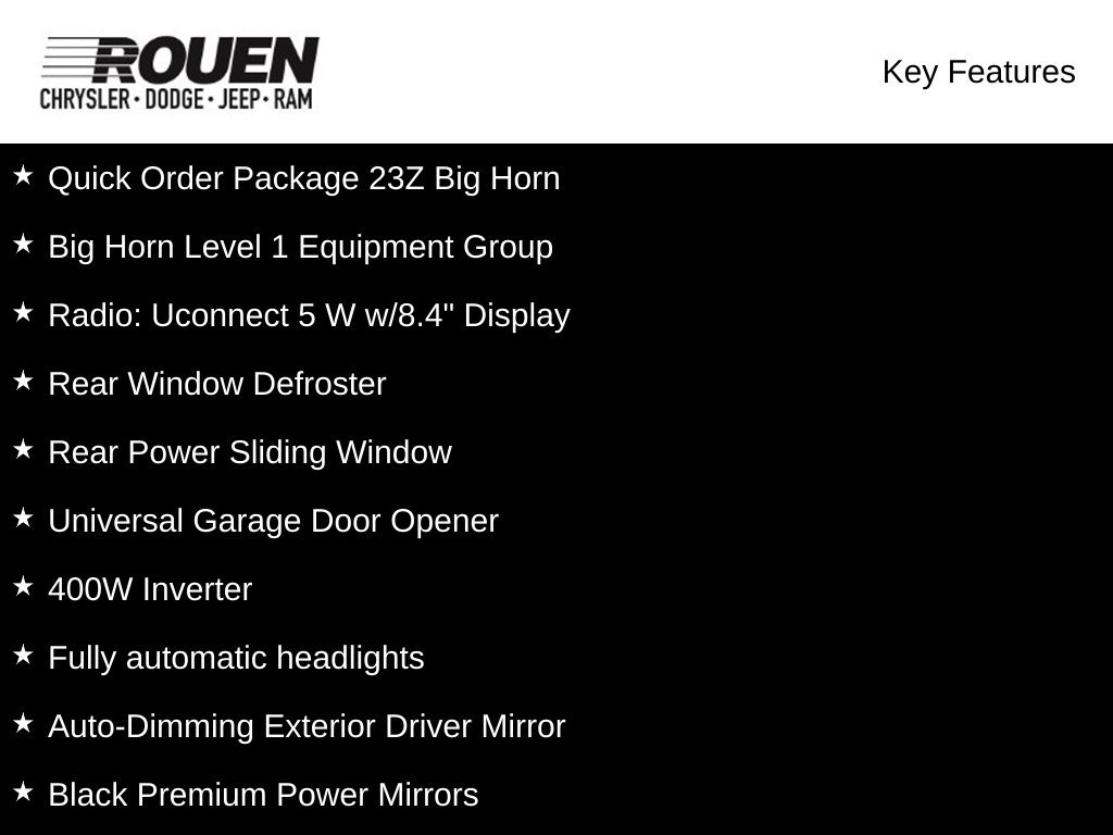Used 2025 RAM 1500 Big Horn AWD/4WD image 3