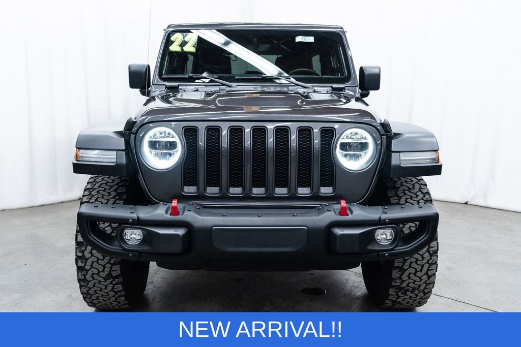 Used 2022 Jeep Wrangler Unlimited Rubicon w/ Steel Bumper Group image 2