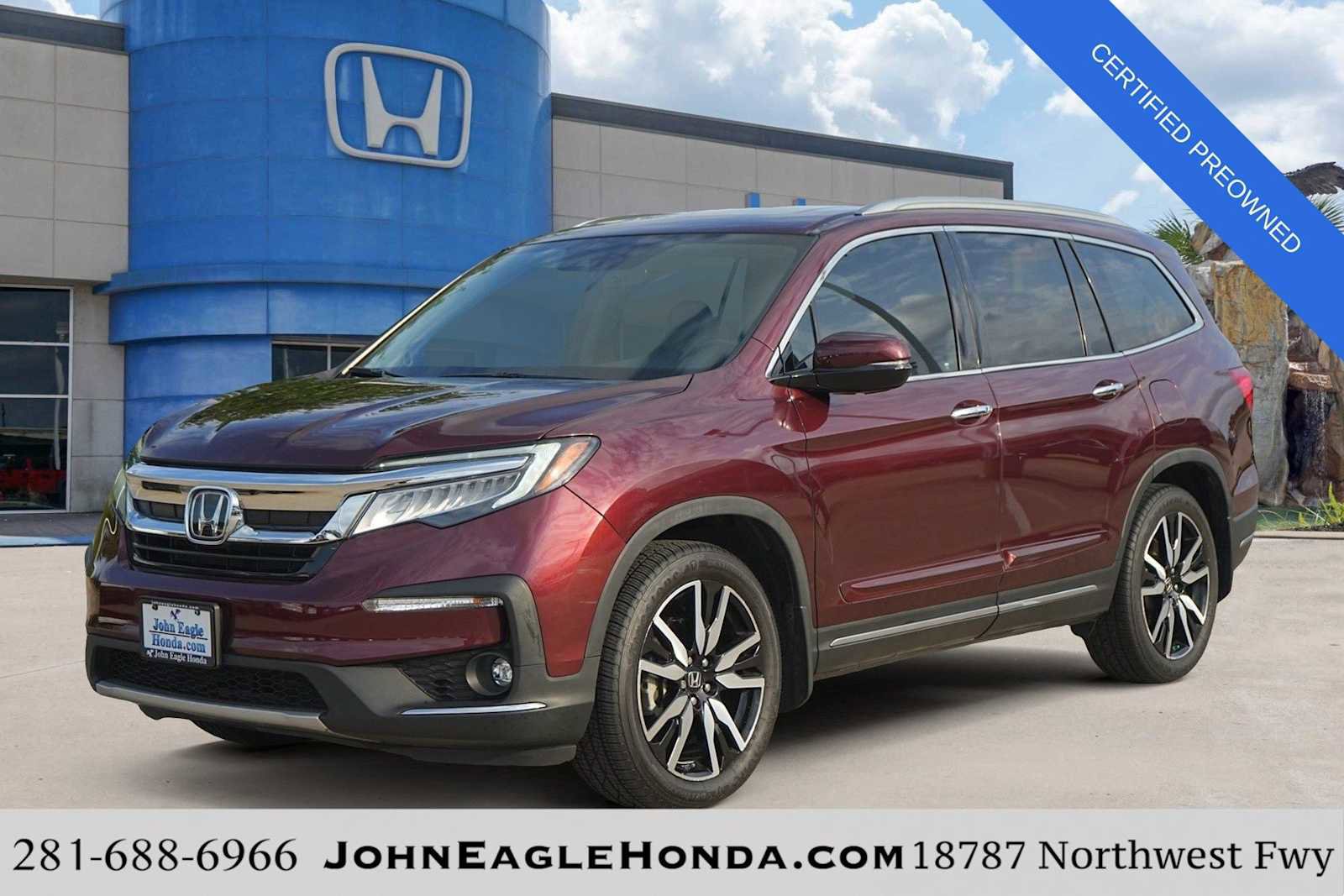 Certified 2019 Honda Pilot Touring