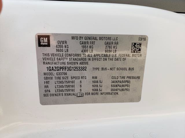 Used 2016 Chevrolet Express 3500 LT w/ LT Preferred Equipment Group RWD image 25