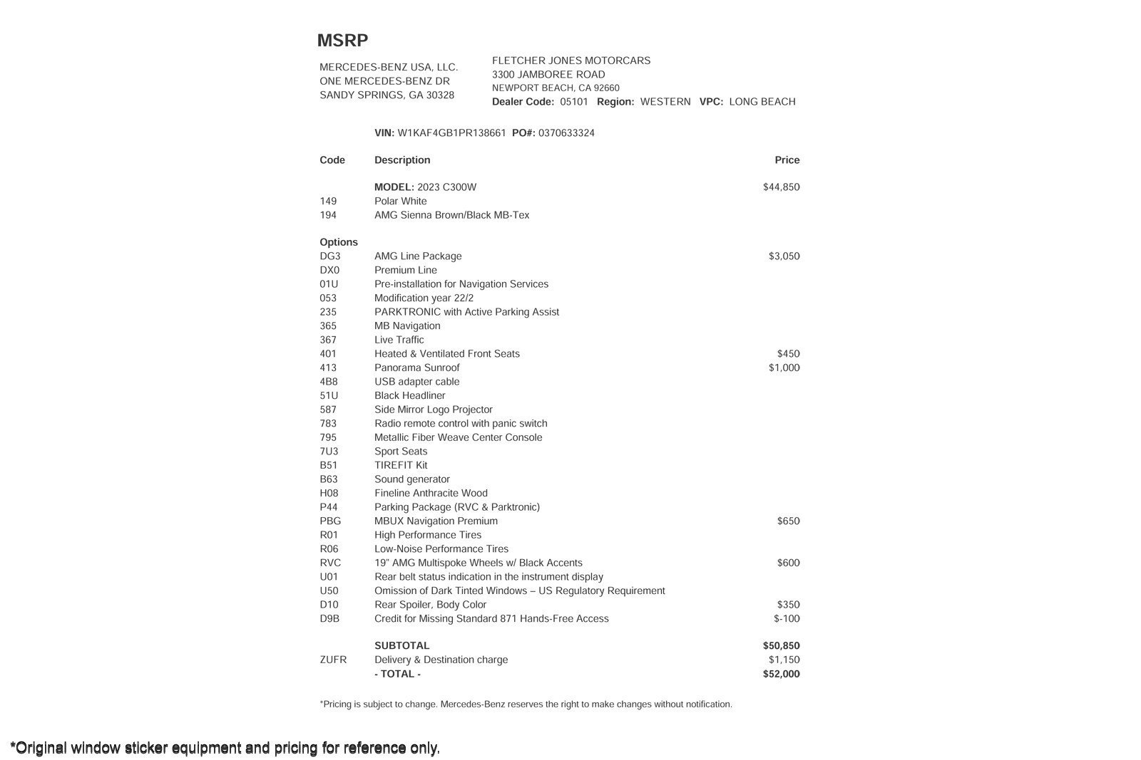 Used 2023 Mercedes-Benz C 300 Sedan image 2