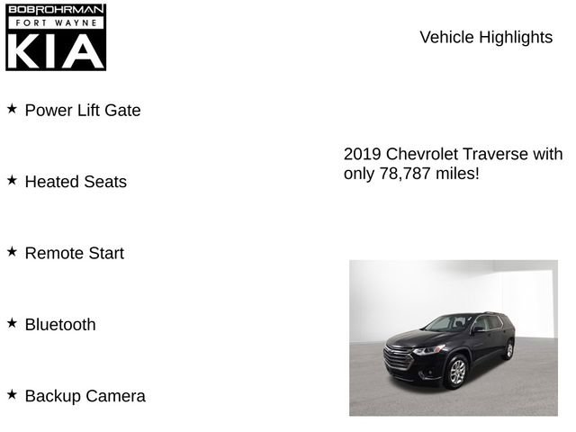 Used 2019 Chevrolet Traverse LT FWD image 8