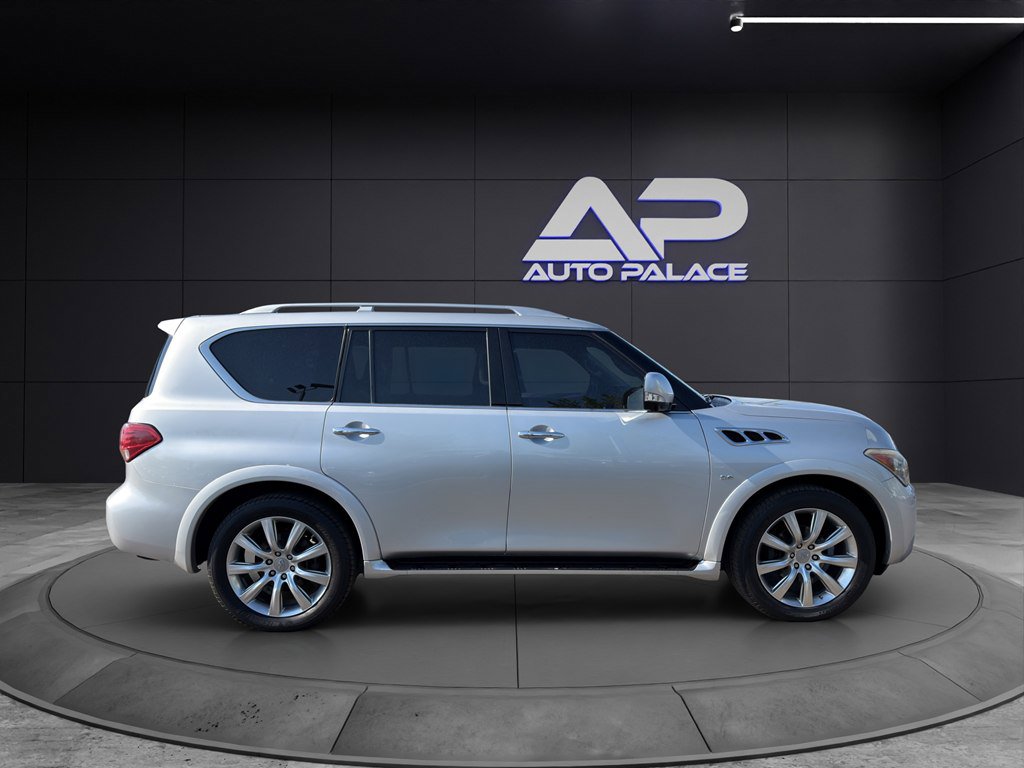 Used 2014 INFINITI QX80 4WD w/ Deluxe Touring Package image 8