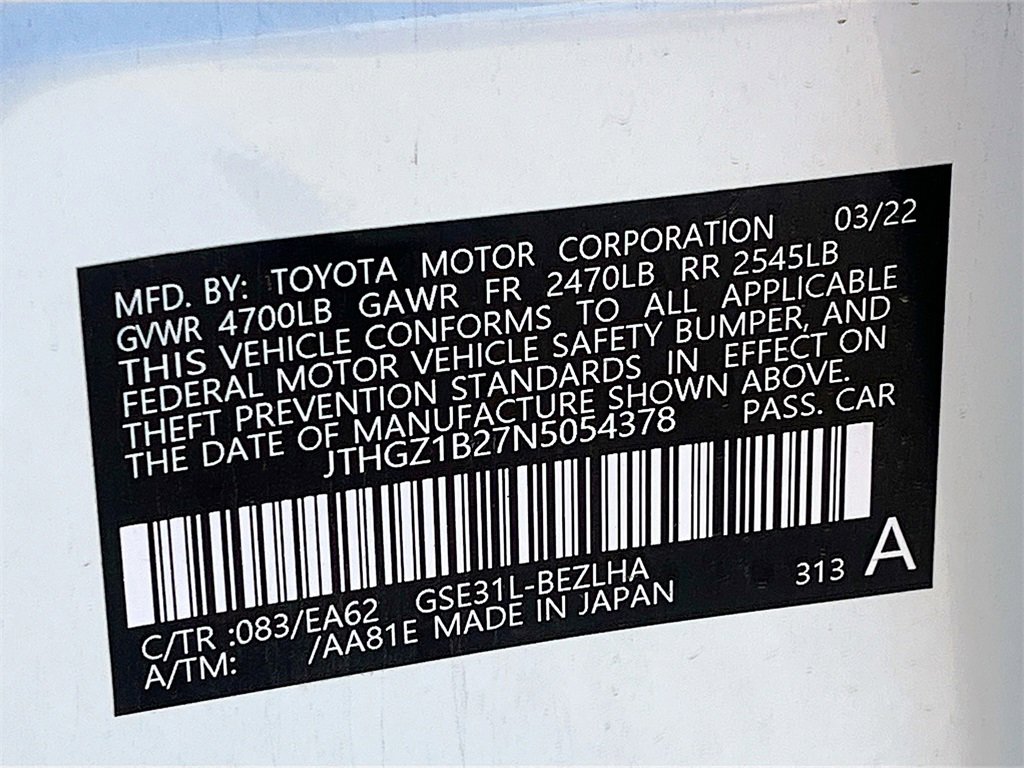 Used 2022 Lexus IS 350 F Sport image 33