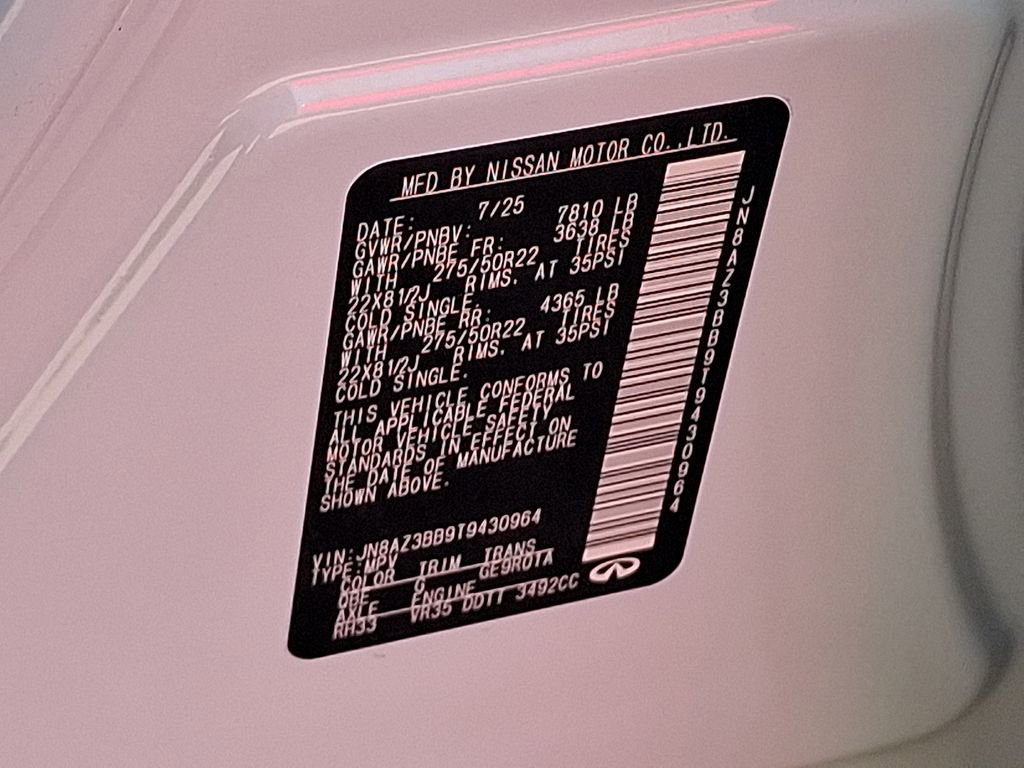 New 2026 INFINITI QX80 Luxe w/ Cargo Package image 16
