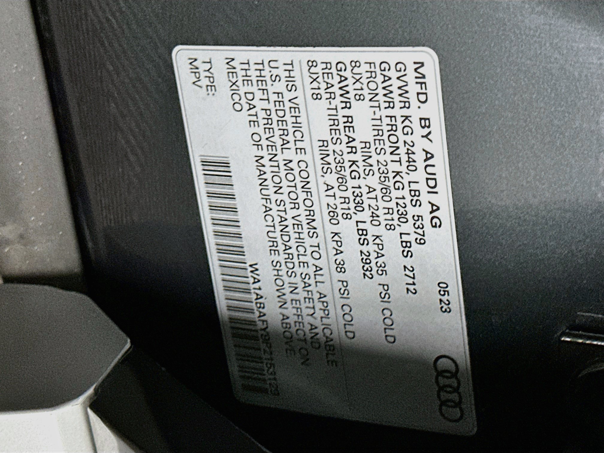 Used 2023 Audi Q5 2.0T Premium w/ Convenience Package AWD/4WD image 12