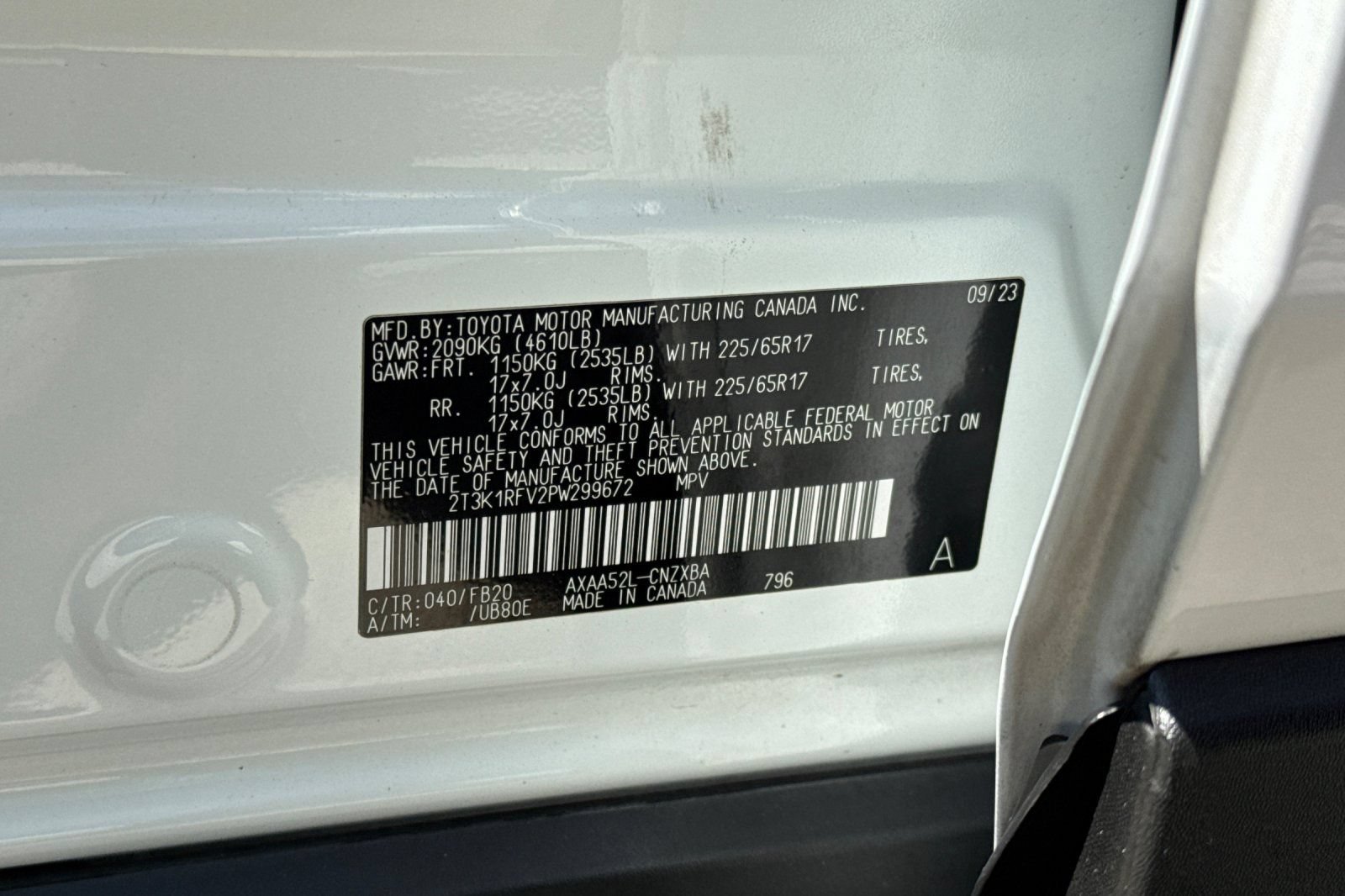 Certified 2023 Toyota RAV4 LE FWD image 36