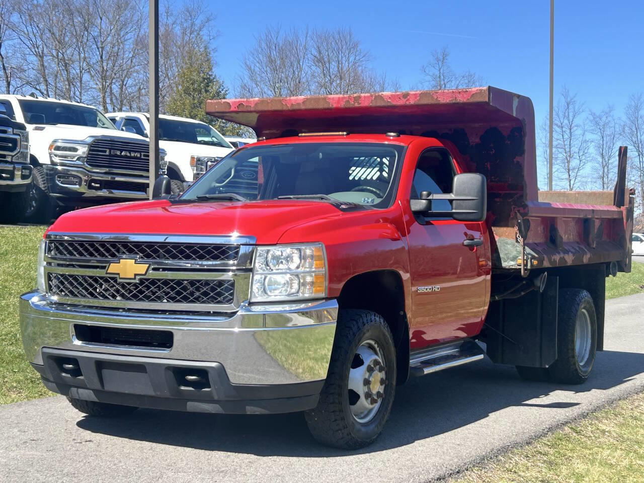 Used 2014 Chevrolet Silverado 3500 W/T w/ Snow Plow Prep Package image 1