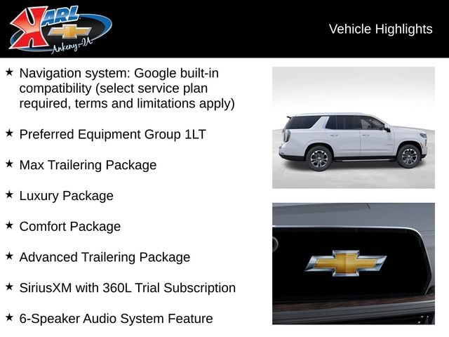 New 2026 Chevrolet Tahoe LT w/ Comfort Package AWD/4WD image 3
