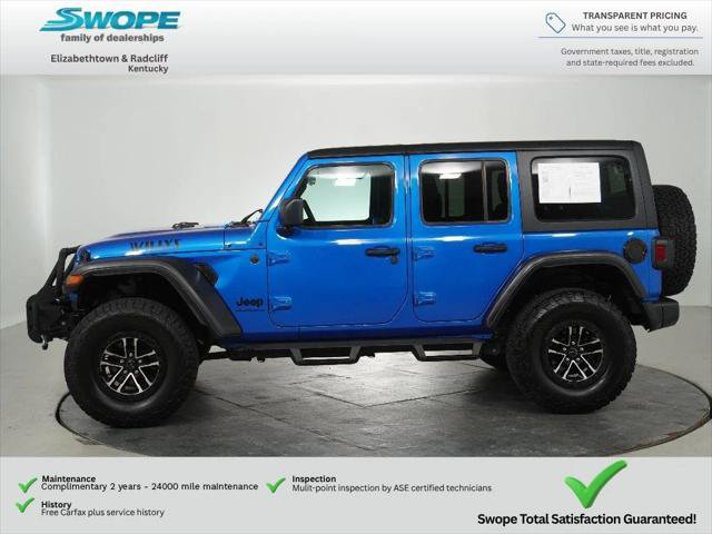 Certified 2025 Jeep Wrangler Unlimited Sport AWD/4WD image 6