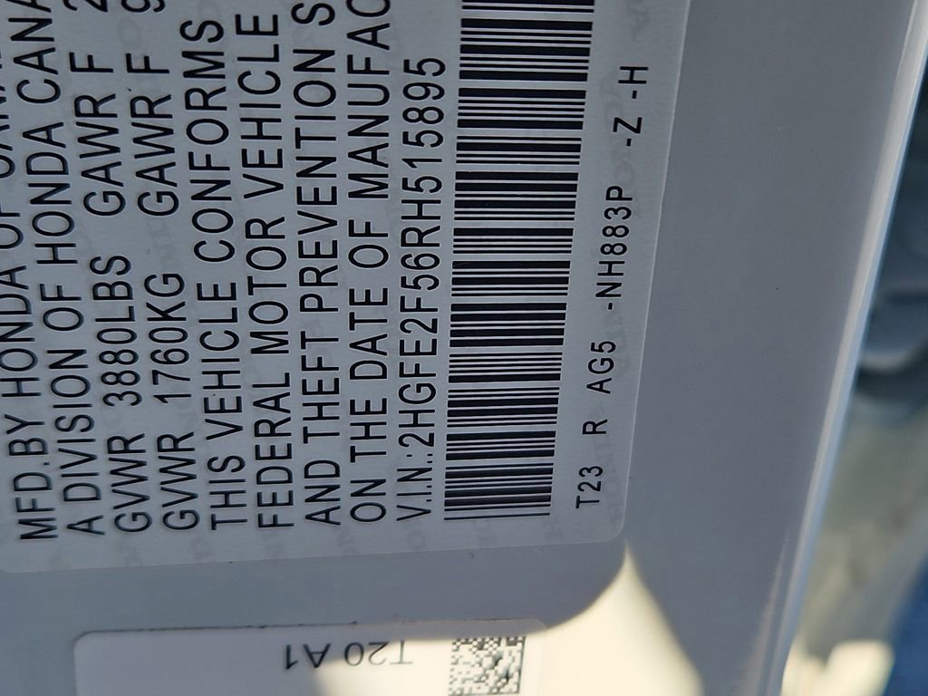 Certified 2024 Honda Civic Sport image 14