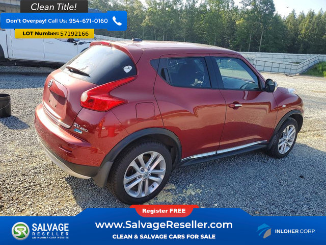 Used 2012 Nissan Juke SV w/ Chrome Pkg AWD/4WD image 4