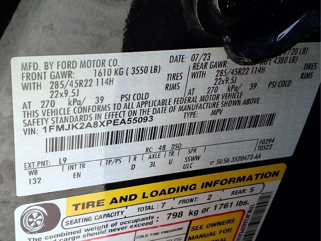 Used 2023 Ford Expedition Max Limited AWD/4WD image 25