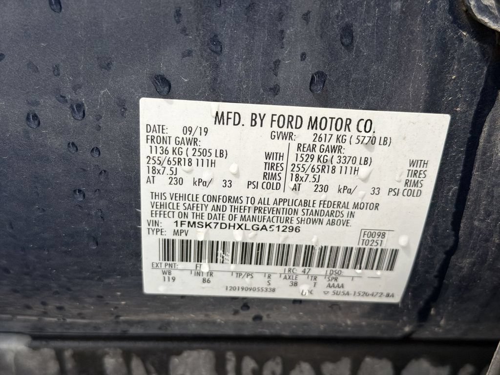 Used 2020 Ford Explorer XLT w/ Comfort Package RWD image 33