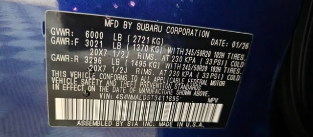 New 2026 Subaru Ascent Bronze Edition AWD/4WD image 44