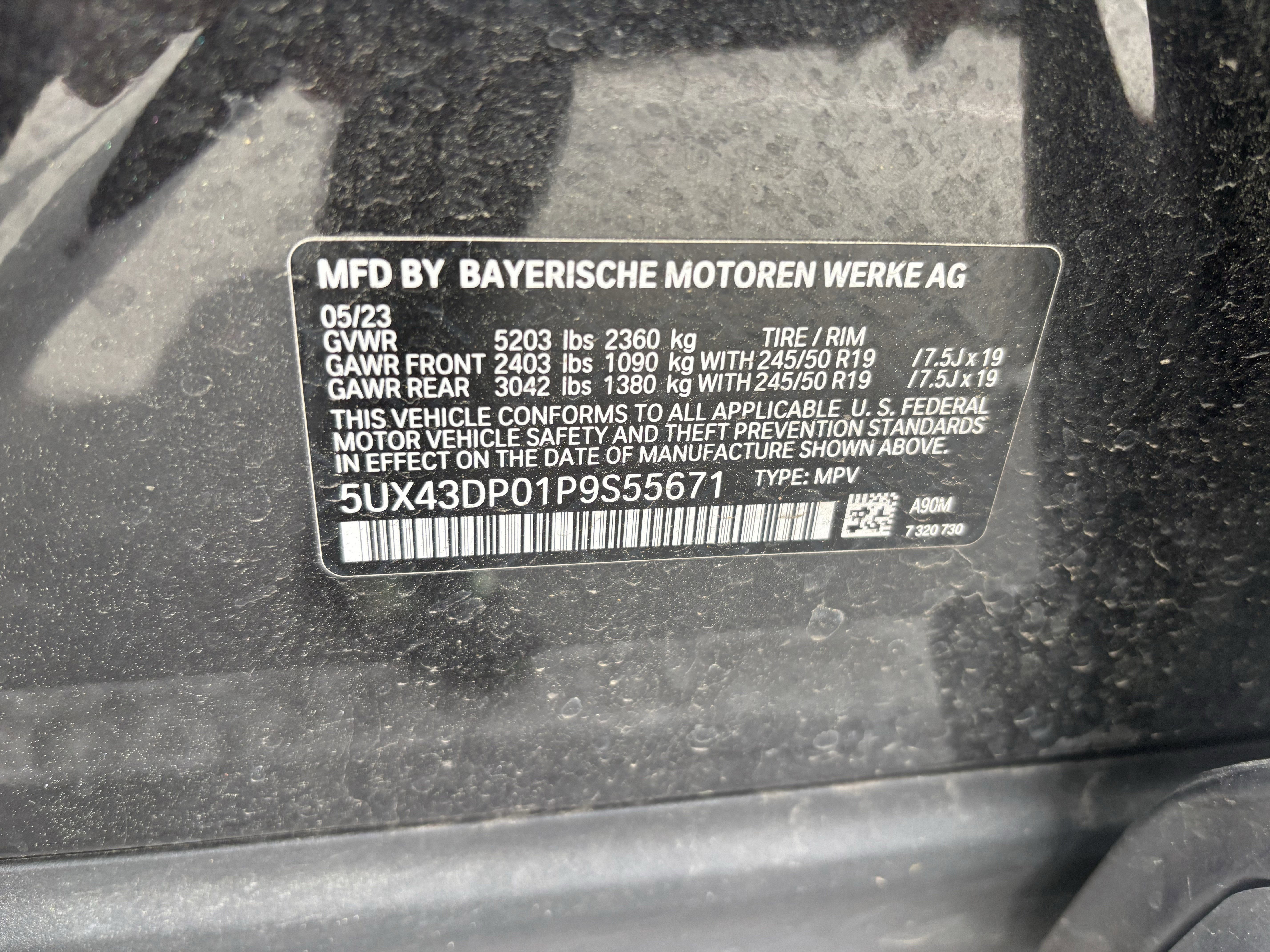 Used 2023 BMW X3 sDrive30i w/ Premium Package image 37