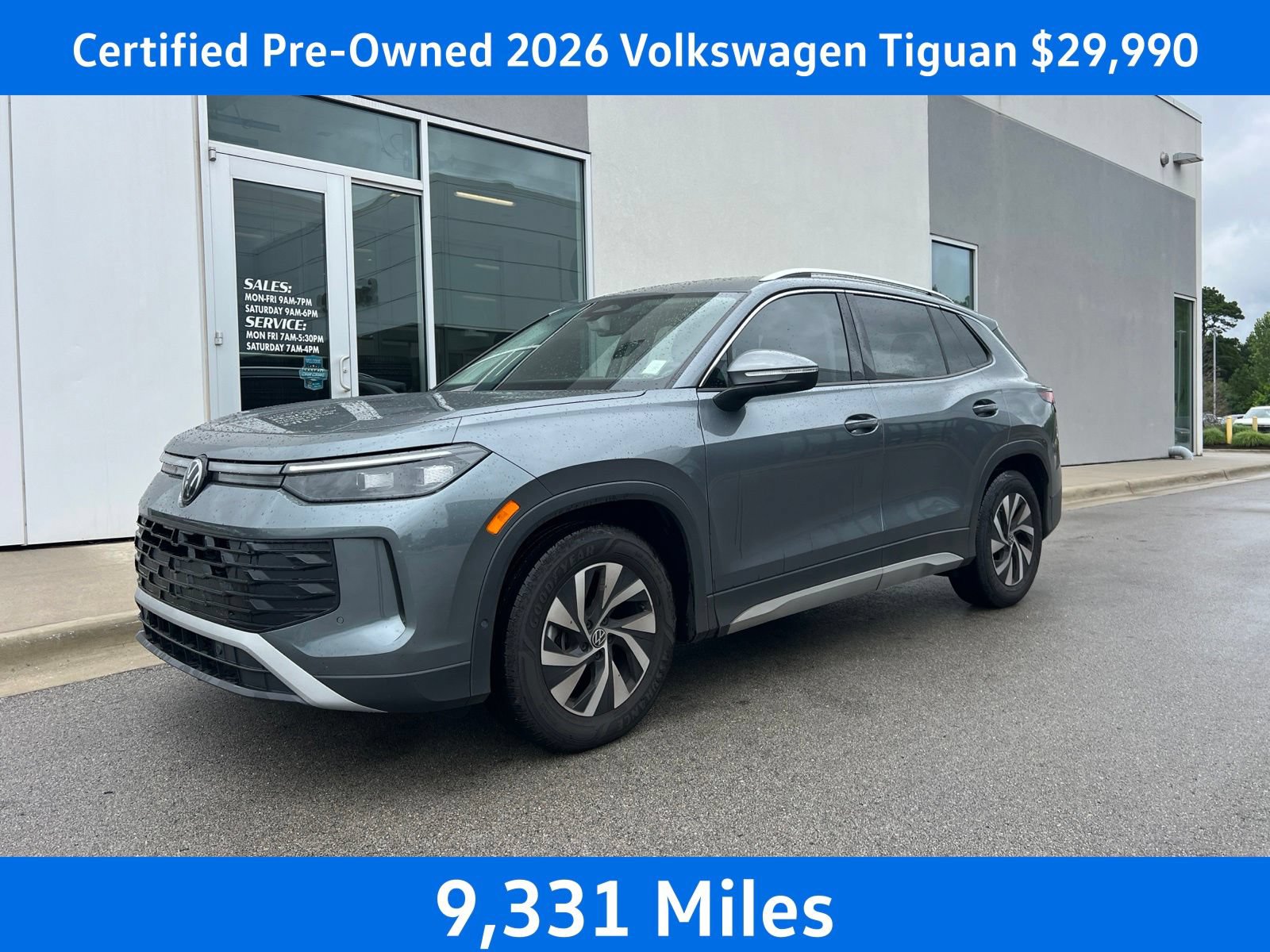 Certified 2026 Volkswagen Tiguan S FWD image 1