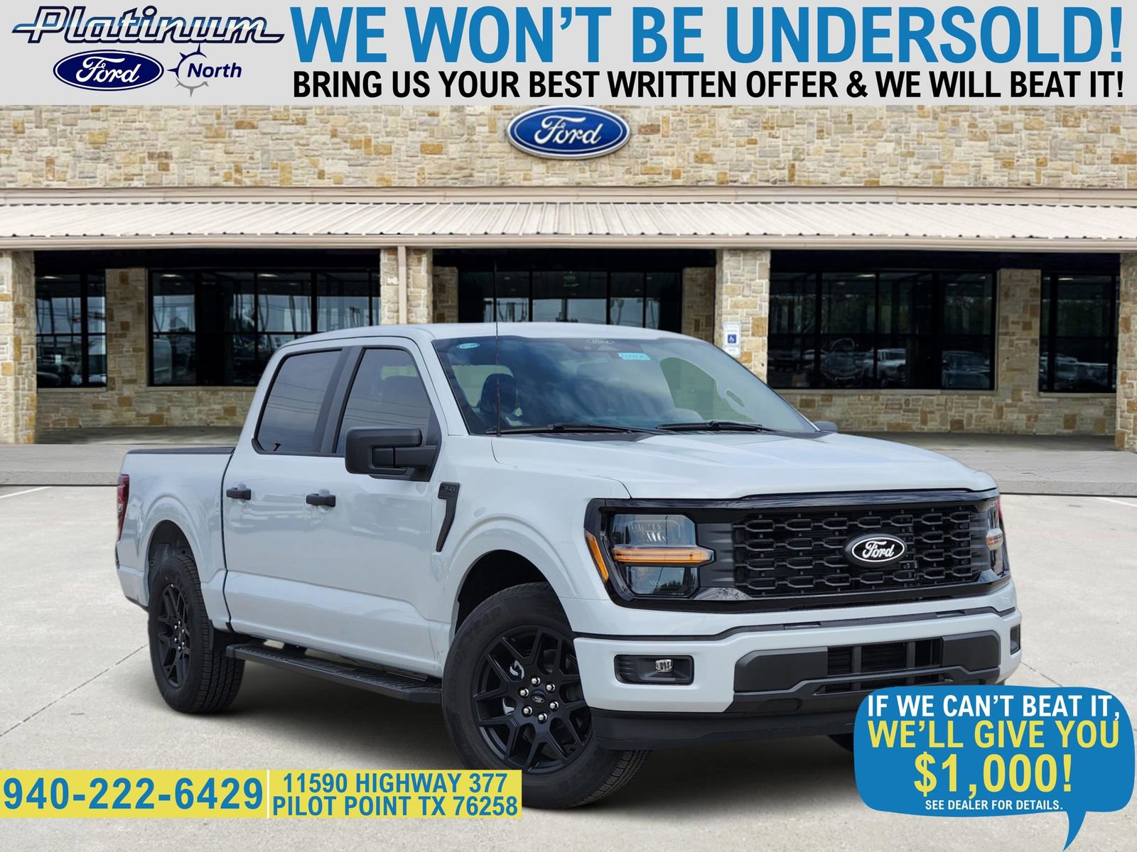 New 2025 Ford F150 STX w/ STX Black Appearance Package