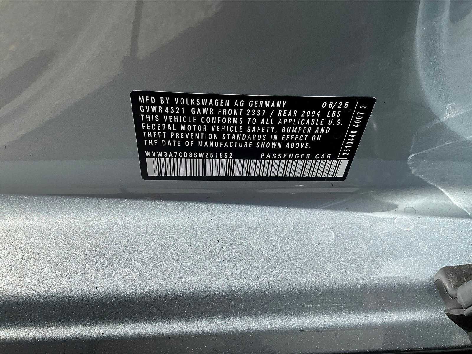 New 2025 Volkswagen GTI SE image 17