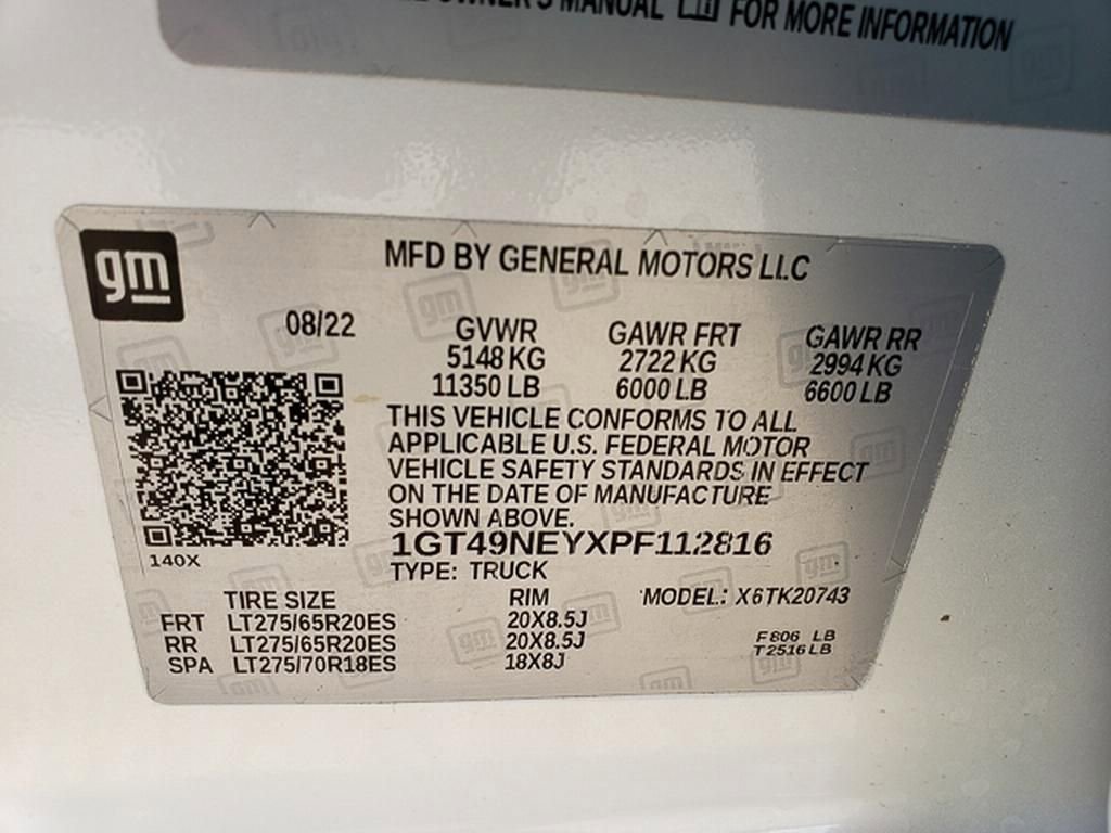 Used 2023 GMC Sierra 2500 SLT w/ SLT Convenience Package image 12