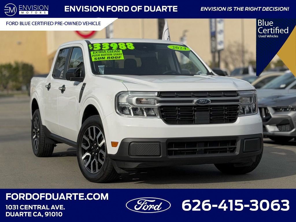 Certified 2024 Ford Maverick Lariat