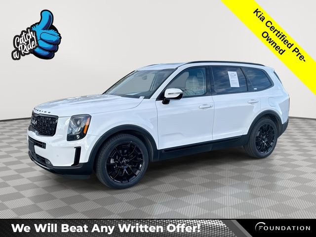 Certified 2022 Kia Telluride SX w/ Nightfall Edition Package