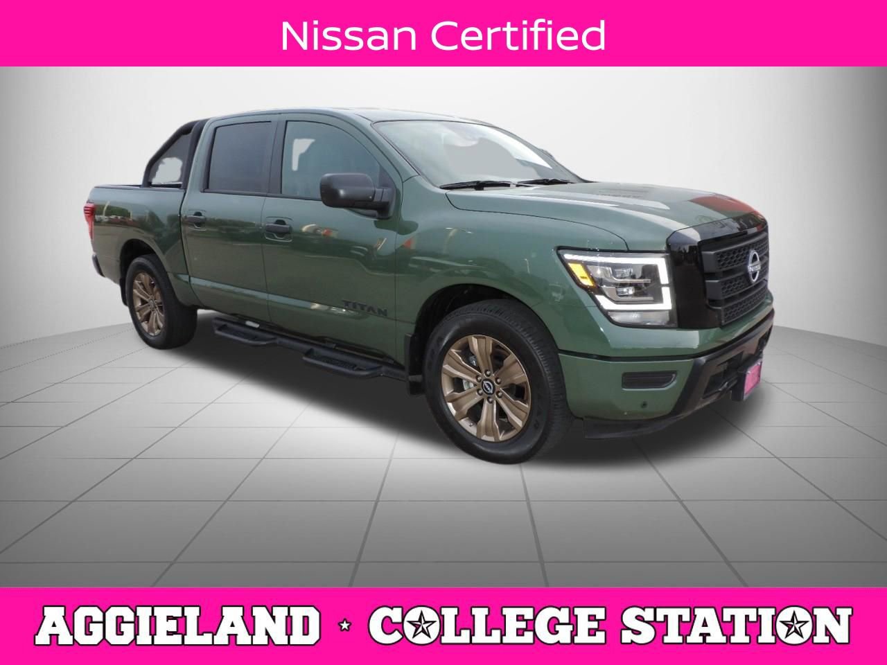 Certified 2024 Nissan Titan SV w/ SV Bronze Edition Package