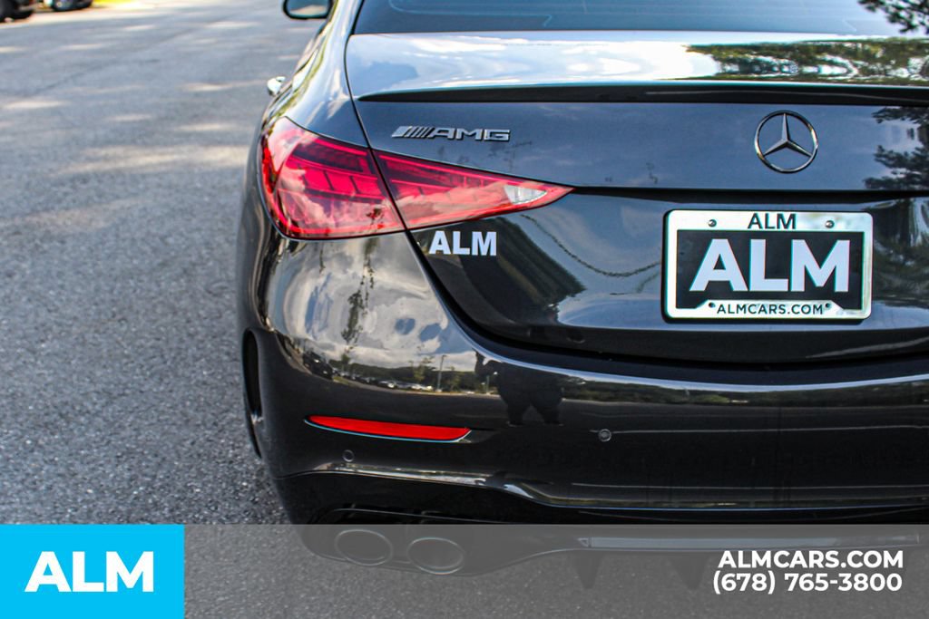 Used 2025 Mercedes-Benz C 43 AMG 4MATIC Sedan w/ AMG Night Package Plus image 12