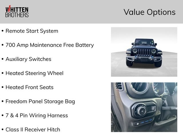 Used 2023 Jeep Wrangler Unlimited Sahara w/ Cold Weather Group AWD/4WD image 3
