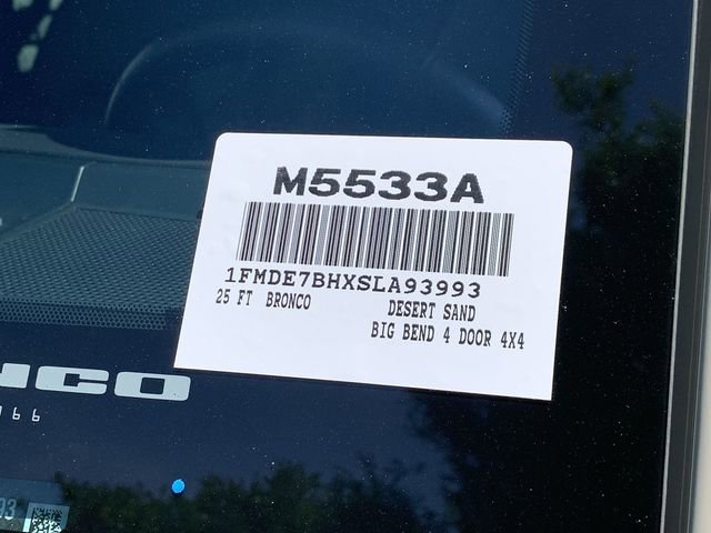 Used 2025 Ford Bronco Big Bend AWD/4WD image 38