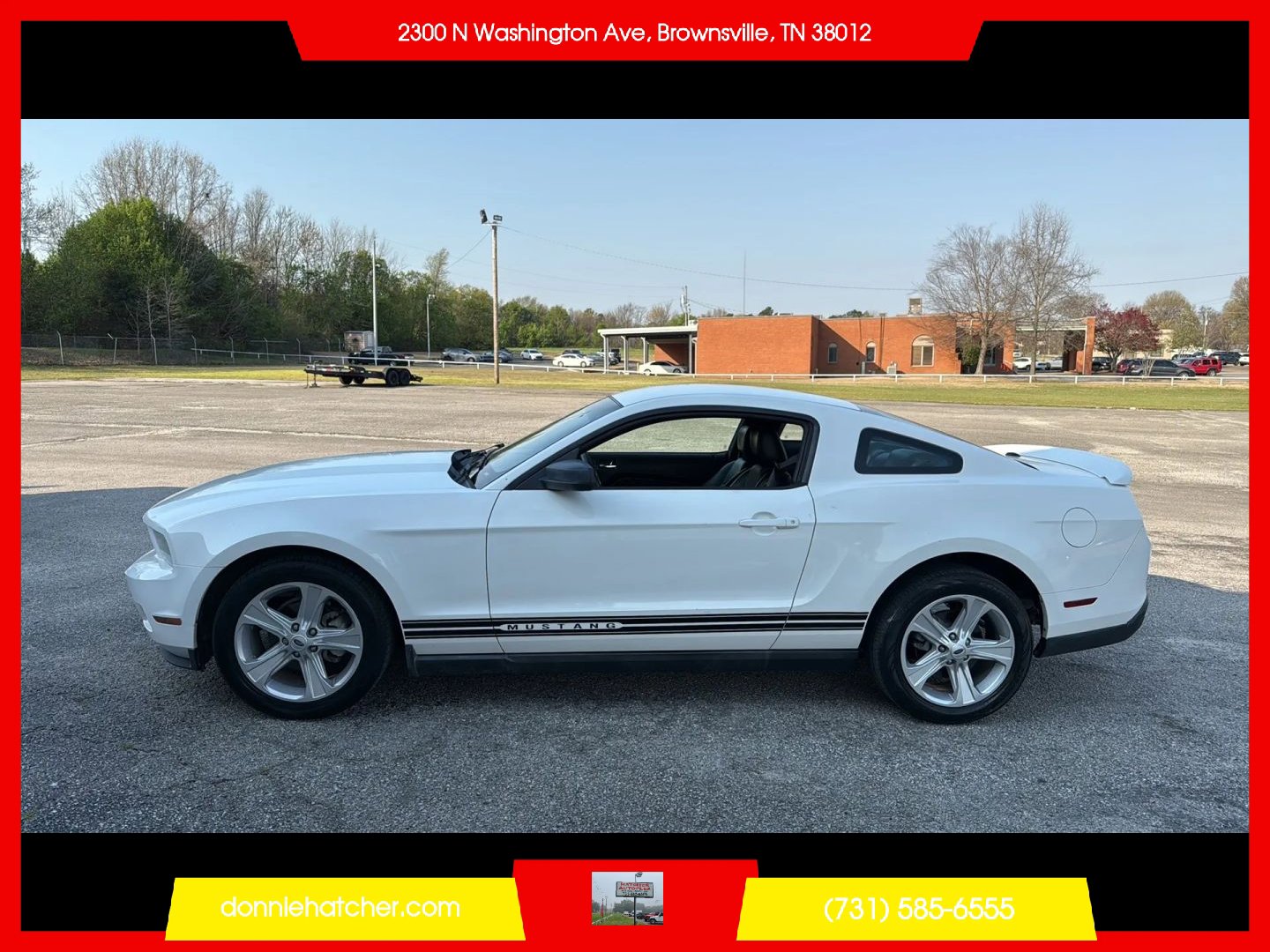 Used 2010 Ford Mustang Coupe 2D image 2