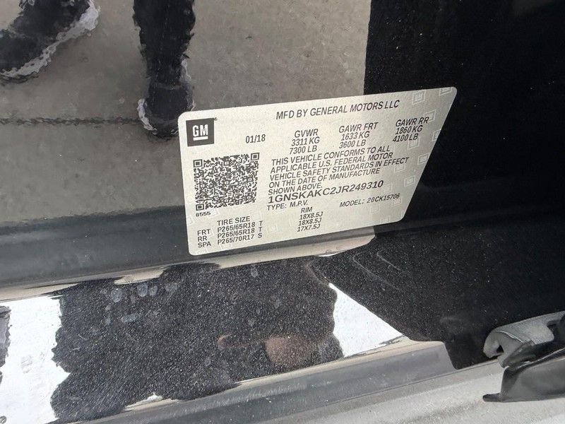 Used 2018 Chevrolet Tahoe LS w/ Enhanced Driver Alert Package AWD/4WD image 20