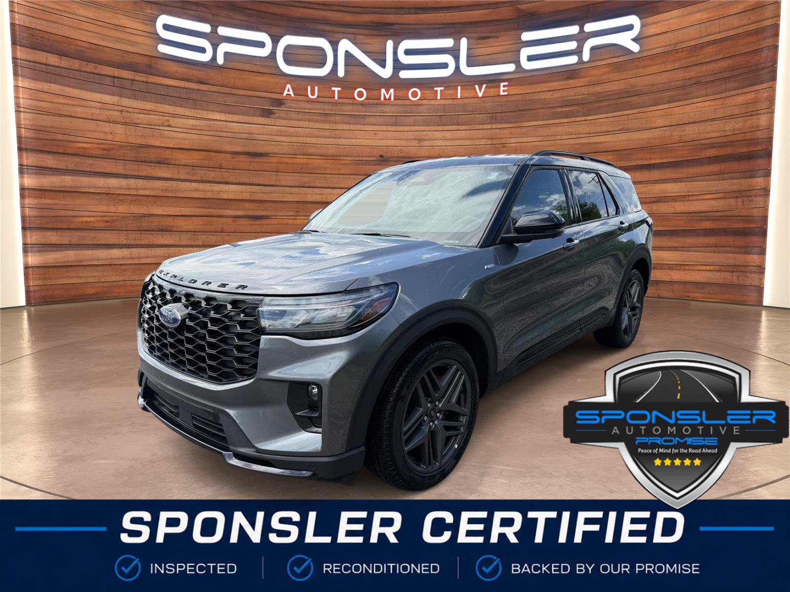 Certified 2025 Ford Explorer ST-Line w/ ST-Line Street Pack