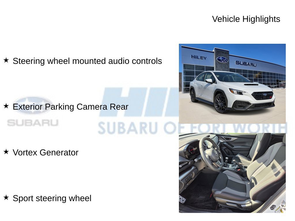 New 2026 Subaru WRX AWD/4WD image 5