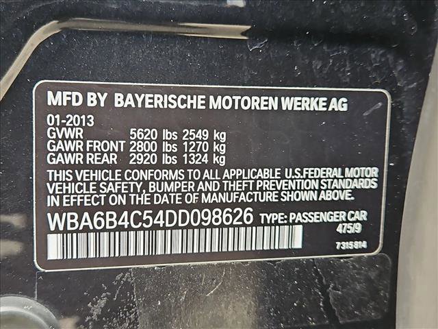 Used 2013 BMW 650i Gran Coupe xDrive AWD/4WD image 25